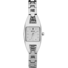 Elaine Silver Dial Stainless Steel Watch