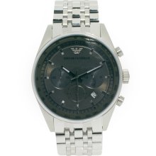 Emporio Armani Chronograph Stainless Steel Watch AR5997 Silver