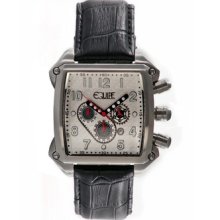 Equipe Bumper Men's Watch with Silver Case and White Dial