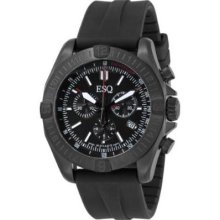 ESQ Men'S 7301355 Stratus Stainless Steel Black Dial Watch