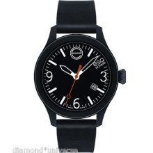 Esq Movado Watch, Unisex Swiss Esq One Black Silicone Strap 43mm 07301442