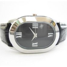 Factory Sample Black Dial Gents N.o.s. Watch