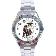 Fear Loathing In Las Vegas Stainless Steel Analogue Menâ€™s Watch Fashion Hot