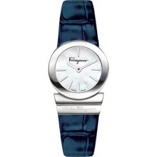 Ferragamo Women's F70SBQ9991 SB04 Gancino Mother-of-Pearl Dial Sa ...