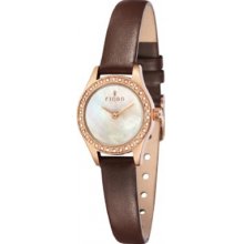 FJ-6011-05 Fjord Ladies MARINA Rose Gold 2 Hand Watch