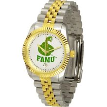 Florida A&M Rattlers FAMU Mens Steel Executive Watch