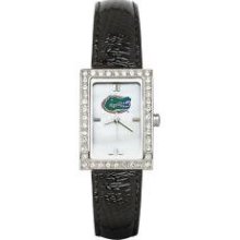 Florida Gators University of Florida Black Leather Watch