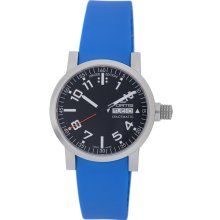 Fortis Mens 623.22.41 SI.17 Spacematic Silicone Strap Watch