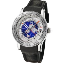 Fortis Men's 674.20.15 L.01 B-47 WORLDTIMER GMT Swiss Automatic