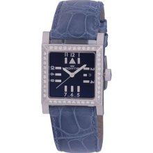 Fortis Women's 628.14.71 LC Spacematic Automatic Square Black Dia ...