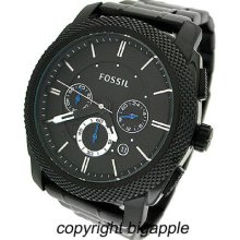 Fossil Chronograph Date 50 Meter Mens Watch Fs4552