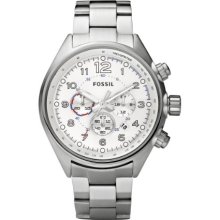 Fossil Chronograph Stainless Steel Mens Watch CH2696