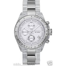 Fossil Decker Chronographgraph Silver Dial Watch Ch2681