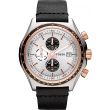 Fossil Dylan Leather Chronograph Men's Watch CH2818