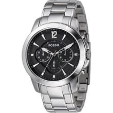 Fossil Men's '54 Chronograph Black Dial Watch Men's