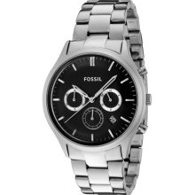 Fossil Men's Black Dial Watch FS4642