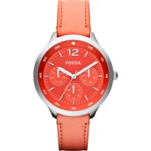 Fossil The Editor Watch In Coral