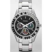 Fossil Women's Black Dial Watch ES2957