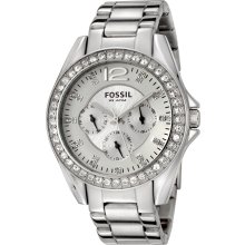 Fossil Women's Silver Dial Watch ES2203