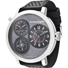 Freestyle 101163 Fs Passage Ss Case/blk Strap Watch