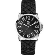 G by GUESS Patent Quilted Strap Watch