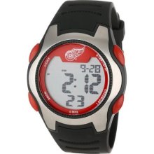 Game Time Black Nhl-Trc-Det Men'S Nhl-Trc-Det Detroit Red Wings Watch