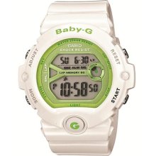 Gee Baby-g Baby-running For Running For Lime Green Bg-6903-7jf Watch Ladies