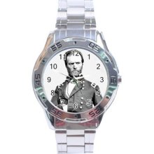 General William Sherman Stainless Steel Analogue Watch