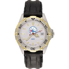 Gents Philadelphia 76Ers All Star Watch With Leather Strap