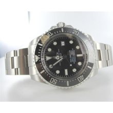 Gents Rolex Oyster Perpetual Sea-dweller Deep Sea 16660 Watch With Box + Card