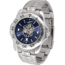 Georgetown Hoyas Sport AnoChrome Steel Band Men's Watch