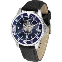 Georgetown University Hoyas NCAA Mens Leather Anochrome Watch ...