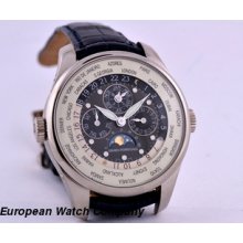 Girard Perregaux WW.TC Perpetual Calendar18K White Gold 41MM