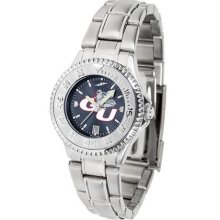 Gonzaga Bulldogs Women's Stainless Steel Dress Watch