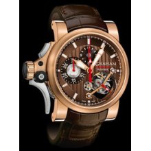 Graham Tourbillograph Trigger Havana Watch 2TTAR.C01A