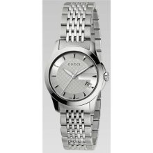 Gucci Timeless Stainless Steel White Dial Women's Watch #YA126501