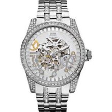 GUESS Automatic Stainless Steel Mens Watch U0012G1