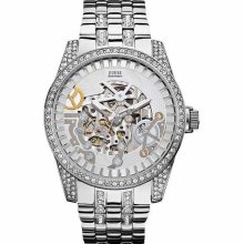 Guess Automatic Stainless Steel Mens Watch