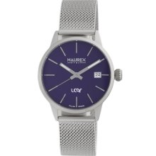 Haurex Italy Women's 2a363dp1 Leaf Steel Mesh Band Watch