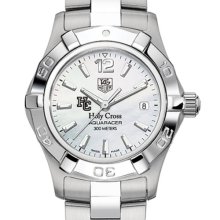 Holy Cross TAG Heuer Watch - Women's Steel Aquaracer w/ MOP