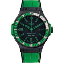 Hublot BB King All Black Green Carat Watch 322.CI.1190.GR.1923.ABG11