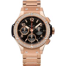 Hublot Big Bang Gold Diamonds 41mm Watch 341.PX.130.PX.114