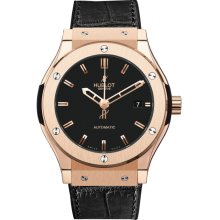 Hublot Men's Classic Fusion 38MM Black Dial Watch 565.PX.1180.LR