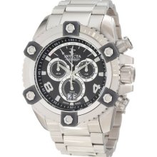 Invicta 0335 Men's Watch Reserve Arsenal Chronograph Black Tone Dial