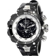 Invicta 11708 Men's Reserve Venom II Black Dial Black Rubber Strap Chr