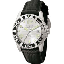 Invicta Men's Aluminum Pro Diver Silver Tone Dial Strap 7245