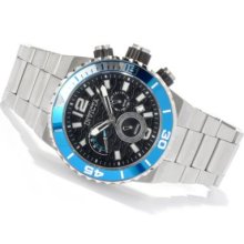 Invicta Men's Pro Diver Quartz Chronograph Stainless Steel Bracelet Watch