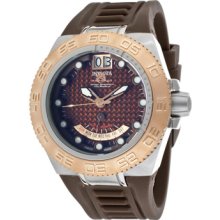 Invicta Watches Men's Subaqua Brown Dial Brown Polyurethane Brown Pol