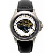 Jacksonville Jaguar watches : Jacksonville Jaguars Rookie Watch with Leather Band