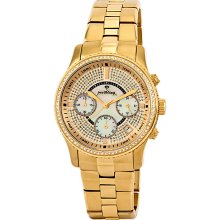 JBW Vixen Gold-tone Diamond Ladies Watch JB-6229-B